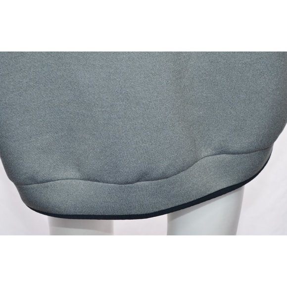 Nike On-Field Short Sleeve Funnel Neck Hoodie Gray Embroidered Butterfly Size L - Picture 7 of 8